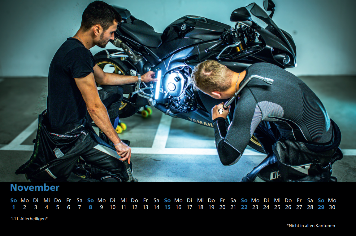Motorrad-Kalender 2026 – A3 Querformat – Bild 5